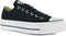 Converse Chuck Taylor All Star Lift Ox Lage sneakers - Dames - Zwart - Maat 37