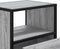 vidaXL - Nachtkastjes - 2st - wandgemonteerd - 40x31x39,5cm - grijs - sonoma - eiken