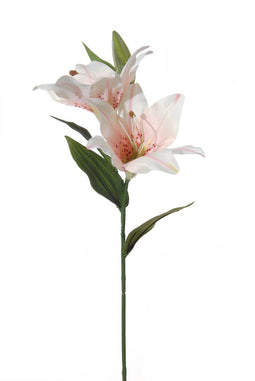 Louis maes - Lelie l66cm licht roze kunstbloem Louis Maes