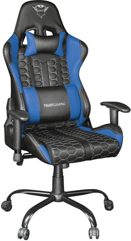 Trust GXT 708B Resto - Gaming Chair - 360° draaibaar - Blauw
