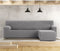 Hoes voor chaise longue met korte armleuning rechts Eysa JAZ Grijs 120 x 120 x 360 cm
