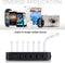 Multi Charging Station USB Charger Multiple Charging Station for Multiple Devices Docking Stations with Fast Wireless Charger 10 W Qi Charging Surface and 4 USB Ports for Smartphone Mobile Phone Tablet