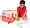 Melissa & Doug Houten draagbare uitklapbare stal - Speelset met speelfiguren (7 speeldieren, 28,5 cm H x 34 cm B x 12 cm L, geweldig cadeau voor meisjes en jongens - ideaal voor kinderen van 3, 4, 5 en 6 jaar)