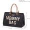 Childhome - Mommy Bag ® - Verzorgingstas - Zwart - Goud - Multifunctioneel - Grote Capaciteit - Inclusief Accessoires