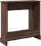 vidaXL - Haardombouw - 90x30x90 - cm - bewerkt - hout - bruin - eikenkleurig