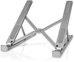 Nedis NBSTND100SI - Inklapbare laptopstandaard - 6 standen - Lichtgewicht