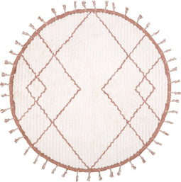 Nattiot - Côme Rond Vloerkleed Kinderkamer & Babykamer - Liegé - Tapijt ∅ 120 cm