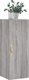vidaXL - Hangkast - 34,5x34x90 - cm - grijs - sonoma - eikenkleurig