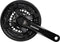 Shimano Crankstel 6/7/8 speed Tourney FC-TY501 met 170mm crankarm 48 x 38 x 28T zwart (werkplaatsverpakking)