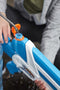 NERF Super Soaker Twister - Waterpistool - 2 draaiende waterstralen - Blauw Oranje Wit