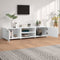 vidaXL - Tv-meubel - 140x40x35 - cm - bewerkt - hout - wit