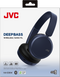JVC HA-S36W - Draadloze On-Ear Hoofdtelefoon - 35 uur batterij - Blauw