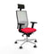 Bureaustoel Piqueras y Crespo 2D026G1 Rood