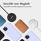 Accezz Liquid Silicone Backcover iPhone 14 - MagSafe - Schokabsorberend - Paars
