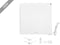 Vlectro - Infraroodverwarmingspaneel - Slim met instelbare timer 520 W