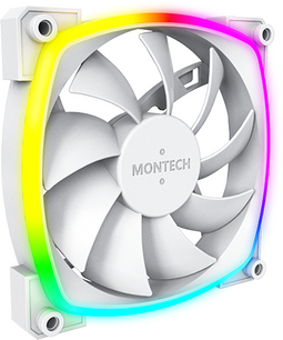 Montech AX120 PWM - Ventilator 120mm - Fluid Bearing - Wit