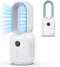 MATTI® Tafelventilator - Bladloze Draadloze Ventilator - 3 Windstanden - Incl. Nachtlampje