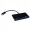 V7 V7UC3U-HUB-BLK-1E - USB-C naar 5-in-1 Hub - 3x USB 3.2 type-A - Zwart