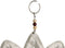Ophangdecoratie Home ESPRIT Blauw Wit Grijs Roze Ijzer Orientaals Lotus Bloem (4 Stuks)