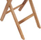 vidaXL - Tuintafel - inklapbaar - 60 - cm - massief - teakhout