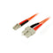 Startech.com 50FIBLCSC2 - Fibre Kabel - LC naar SC - 200 cm - Oranje