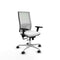 Piqueras y Crespo 3D086N0 - Bureaustoel - Verstelbare hoogte met armleuning - Wit