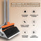 TTD® Stoffer en Blik XXL - Verstelbare Steel 54-263 cm - Schoonmaaktanden - Grijs