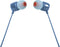 JBL T110 - In-ear oordopjes - Microfoon - Blauw
