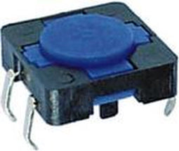 TACTILE SCHAKELAAR 12 x 12mm HOOGTE : 4.3mm (KRS1243)
