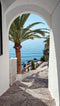 Customize-it - Malaga boog 70x130cm Tuinschilderij