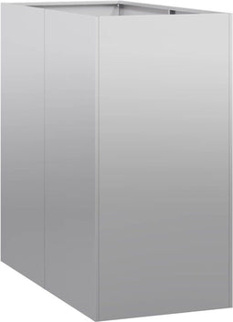 vidaXL - Plantenbak - 40x80x80 - cm - gegalvaniseerd - staal