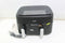 Philips 3000 Series - Dual Airfryer NA351/00 - 9L - Dubbele Mand - Zwart/Zilver