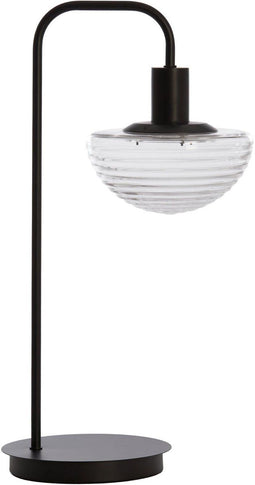 Light & Living Tafellamp Baylie - Mat zwart - 30x20x61cm - Modern