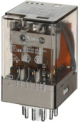 Finder 60.13.8.110.0040 Steekrelais 110 V/AC 10 A 3x wisselcontact 1 stuk(s)