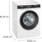 Siemens iQ500 WG44G2ZWNL - Wasmachine - 9kg laadvermogen - A energielabel - speedPack L - antiVlekken - smartFinish