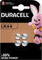 Duracell LR44 - Alkaline-knoopcelbatterijen - Tot 50% meer vermogen - (4 stuks)