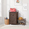 mDesign - ladekast met opbergladers - kleding en accessoires - 2 kunststof lades met schoenenrek voo