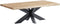 StarFurn Salontafel Boomstam Live Edge Mangohout Naturel 120x60cm