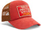 Deus Mosey Red Trucker Cap