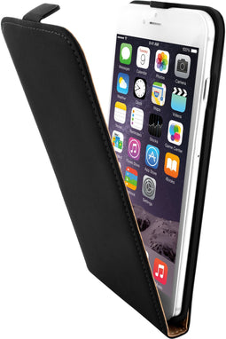 Mobiparts iPhone 6 Plus - Premium Flip Case - Slank ontwerp PU leder - Zwart