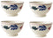 Set 4x Boerenbont Kom 16cm