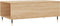 vidaXL - Salontafel - 90x50x36,5 - cm - bewerkt - hout - sonoma - eikenkleurig