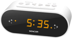 Sencor SRC 1100 - Radioklok - FM-Radio met 10 instelbare programma's - Amber LED display