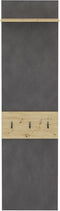 FMD Kapstok wandgemonteerd met schap 50x23x188 cm matera artisan eiken