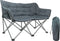 TRVLMORE Comfort Bench - Campingbank - 2 Persoons - 240 kg draagvermogen - Grijs