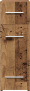vidaXL - Apothekerskast - Oud - Hout - 20x45,5x60 - cm - Bewerkt - Hout