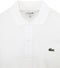 Lacoste Heren Poloshirt - Katoen - Maat L - Wit