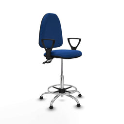 Piqueras y Crespo BFN05RT - Bureaustoel - Hoogteverstelbaar - Blauw