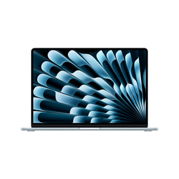 Apple MacBook Air Apple M M4 Laptop 38,9 cm (15.3") 16 GB 256 GB SSD Wi-Fi 6E (802.11ax) macOS Sequoia Blauw