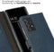 Selencia Galaxy A52(s) - Echt Lederen Bookcase - 3 Pashouders - Blauw